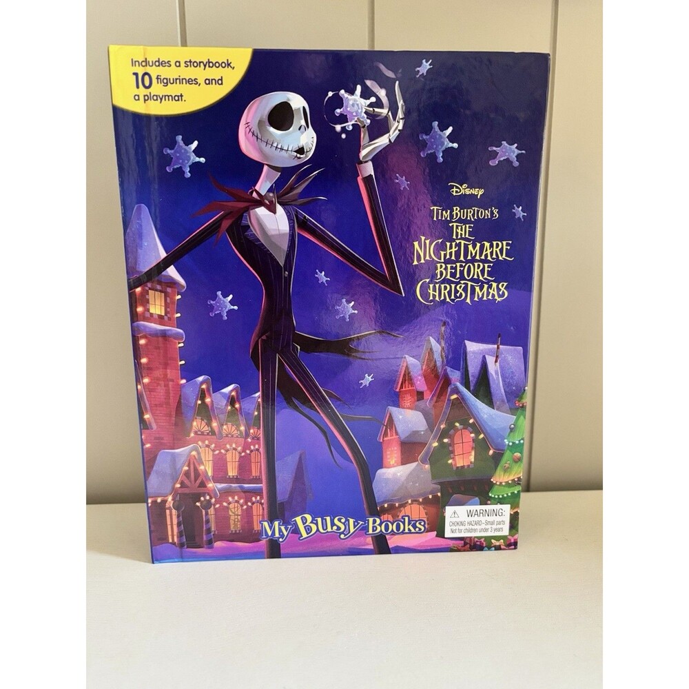 The Nightmare Before Christmas My Busy Books (Figures + Story) Jack Sally Disney
